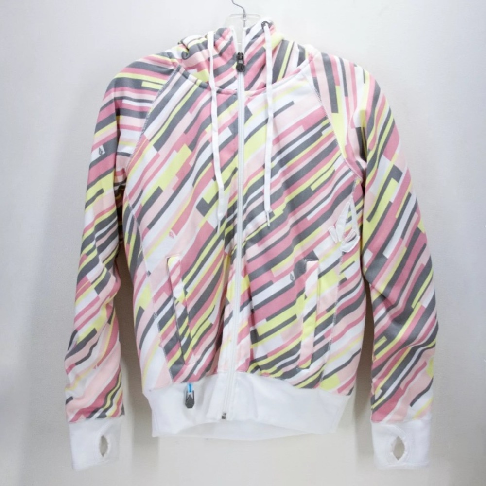Volcom Blurred Hoodie | Full Zip | Lined Jacket